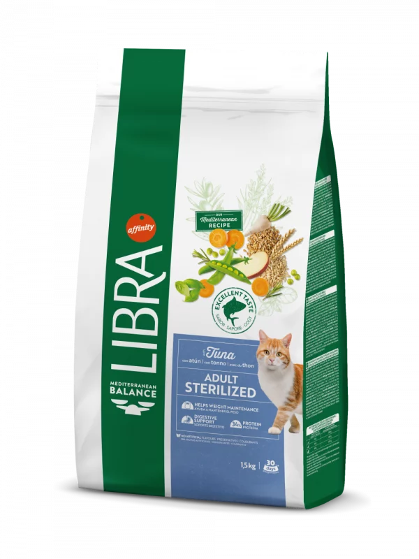 Libra Cat Adulto esterilizado con Atún