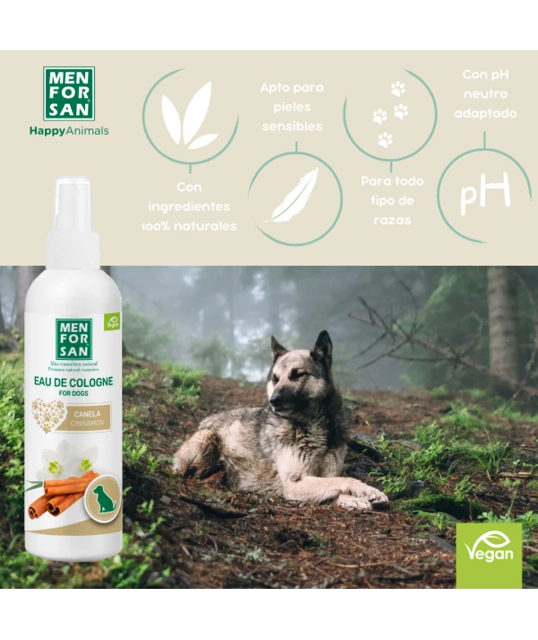 Agua de colonia para perros canela 125ml - Imagen 3