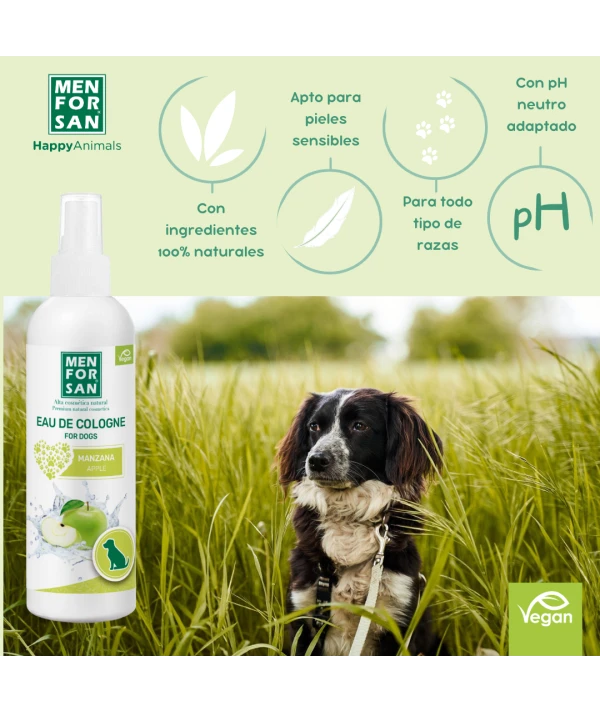 Agua de colonia para perros manzana 125ml - Imagen 3