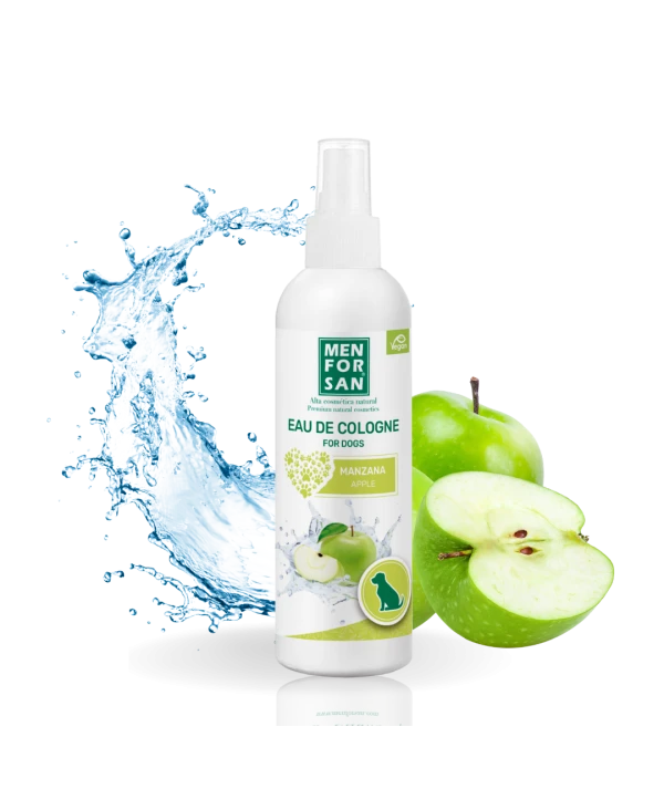 Agua de colonia para perros manzana 125ml