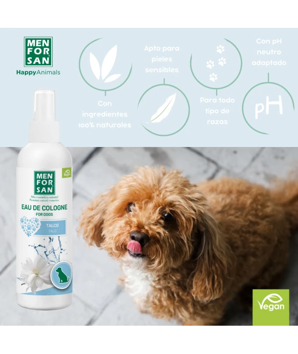 Agua de colonia para perros talco 125ml - Imagen 3