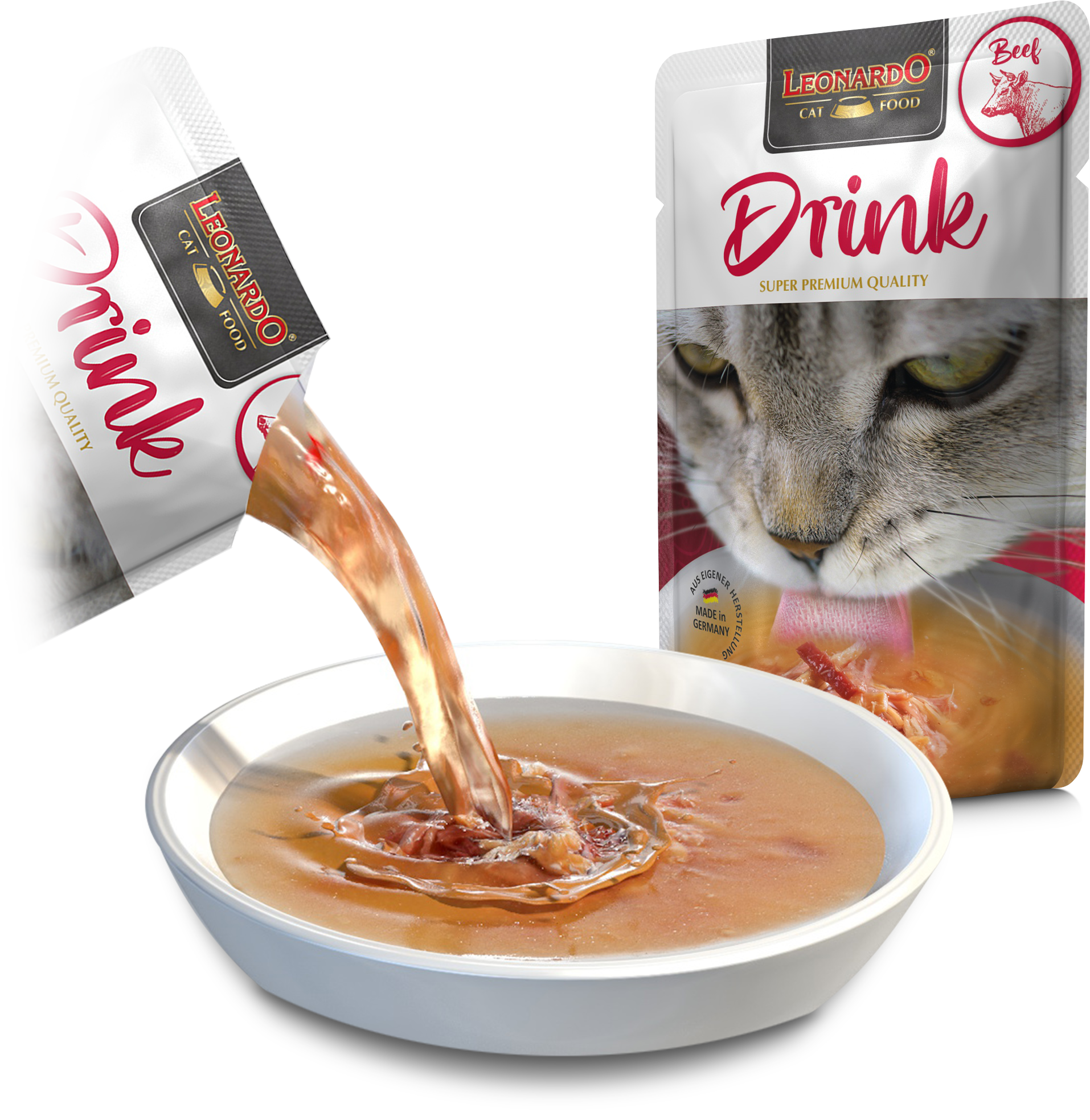 LEONARDO DRINK VACA 40G