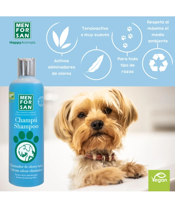 ChampĂș eliminador de olores talco 300ml - Imagen 2