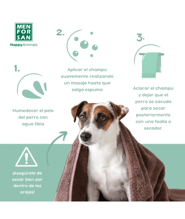 ChampĂș repelente con citronela perros - Imagen 3