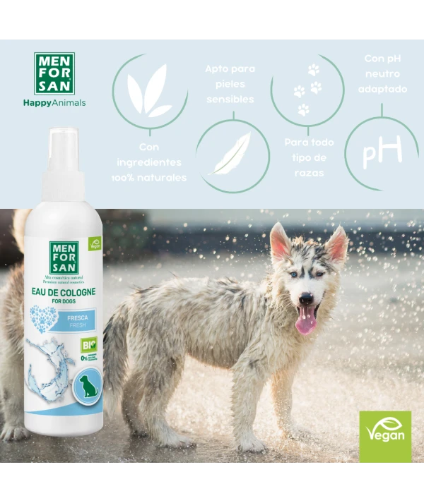Agua de colonia para perros fresh 125ml - Imagen 3