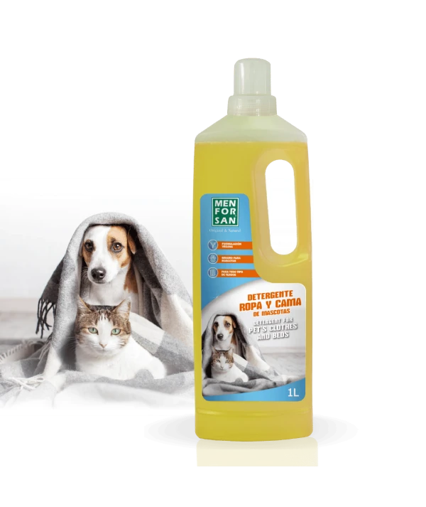 Detergente para ropa y cama de mascotas 1L - Imagen 2