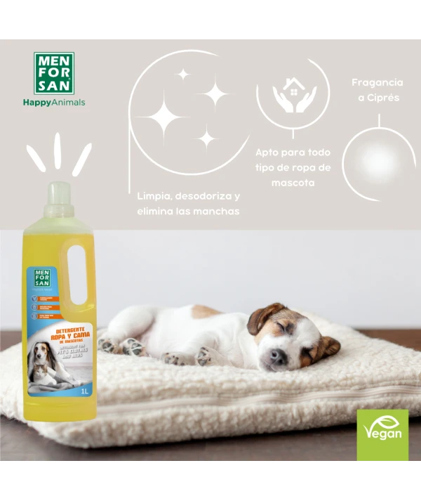 Detergente para ropa y cama de mascotas 1L - Imagen 3