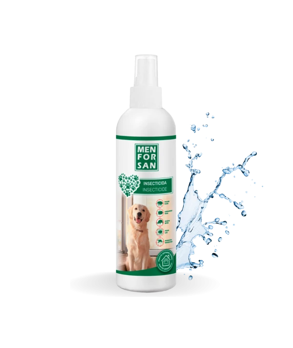Insecticida para el entorno de perros con Tetrametrina y Permetrina
