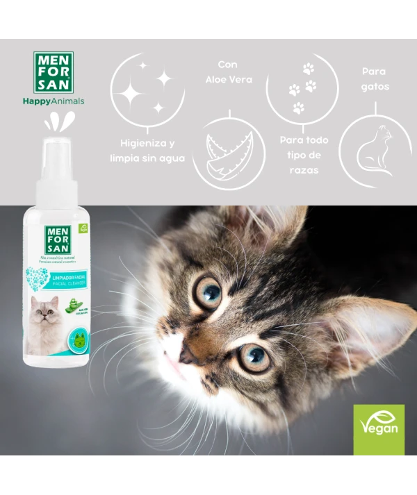 Limpiador facial para gatos 60ml - Imagen 3