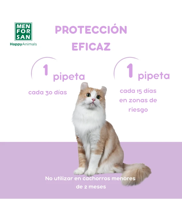 Pipetas Anti-insectos para gatos (2 unidades) - Imagen 5