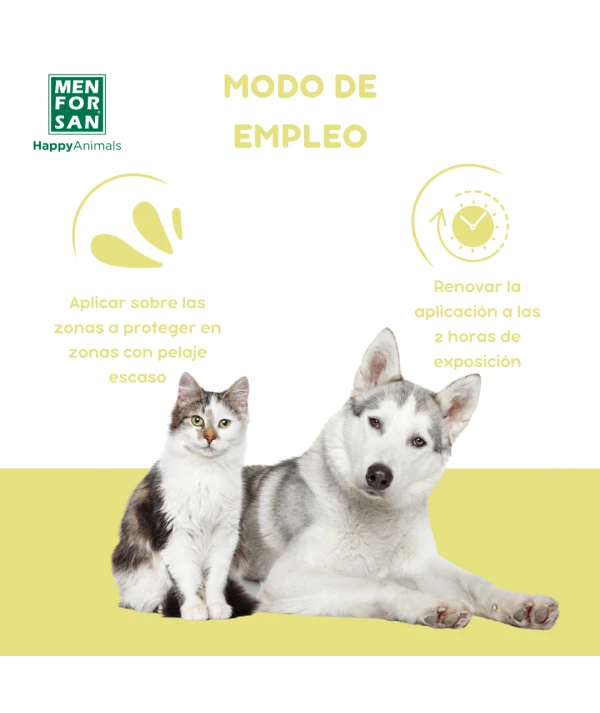 Protector Solar 50+ para perros y gatos 60ml - Imagen 3